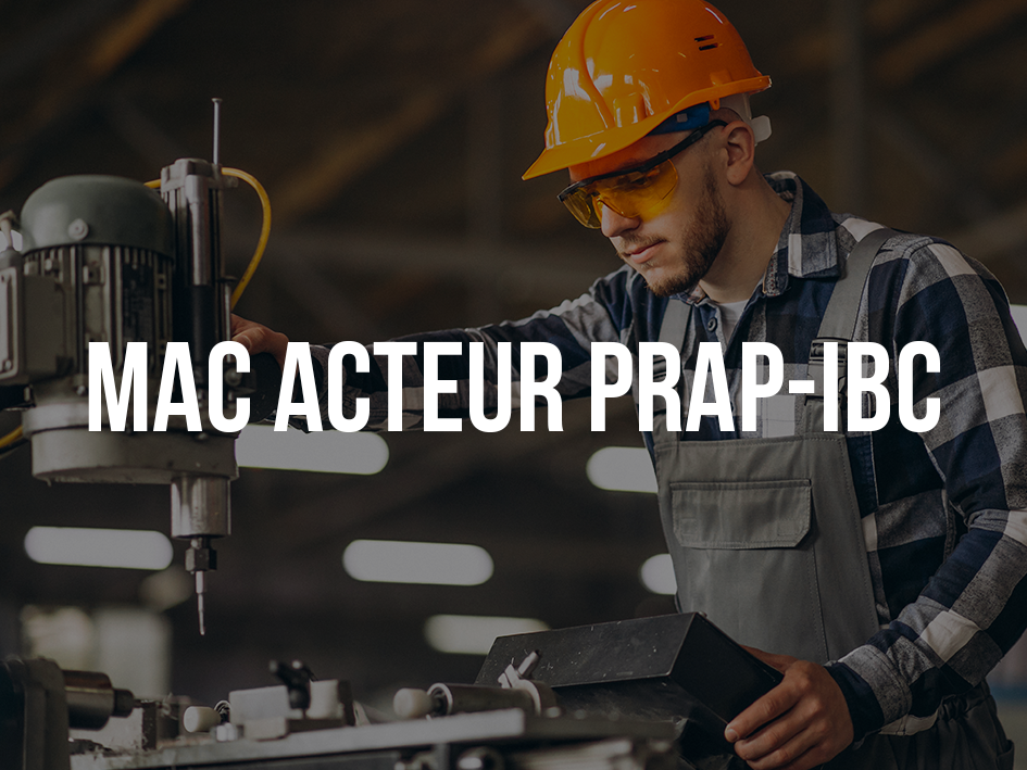 MAC ACTEUR PRAP IBC - Pi Formation